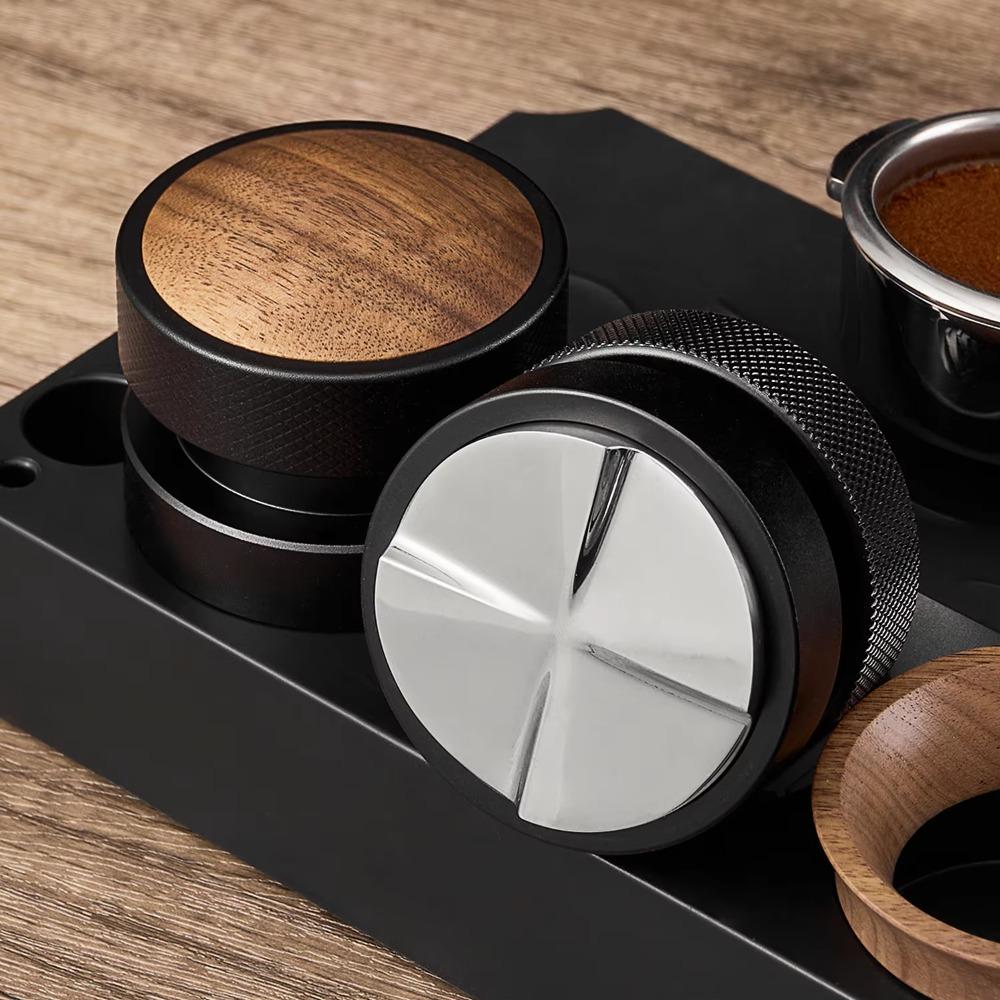 51/53/58.35 MM Self-leveling Coffee Tamper Adjustable Depth Espresso Machine Accessories  Gift