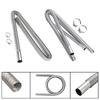 Efficient Car Heater Exhaust Pipe Stainless Steel Exhaust Duct Improve Engine Temperature for Easy Start & Reduced Wear