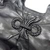 [Used] Salvatore Ferragamo Gancini leather tote bag [b41-76]