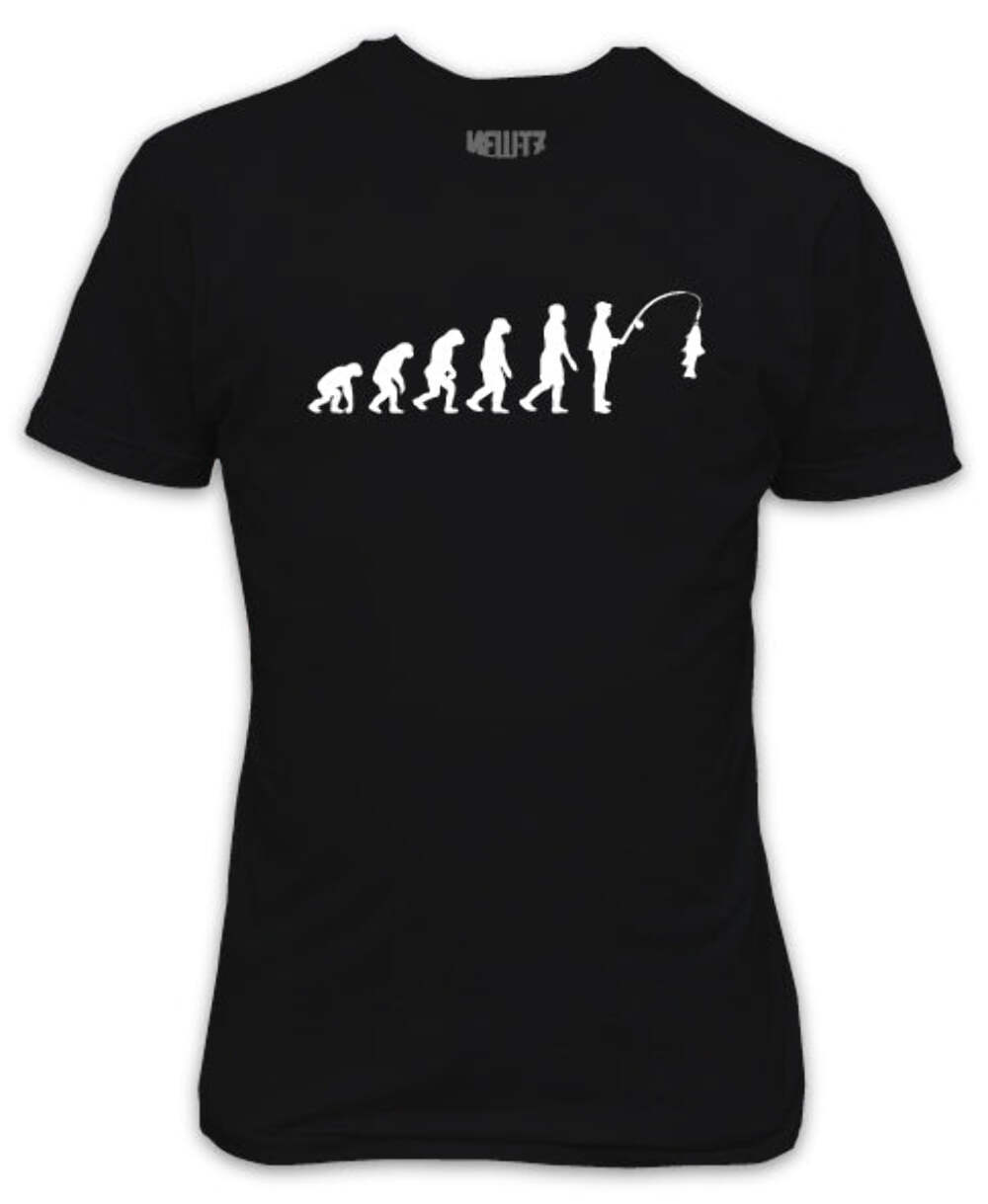 Evolution of Fishing T-Shirt L