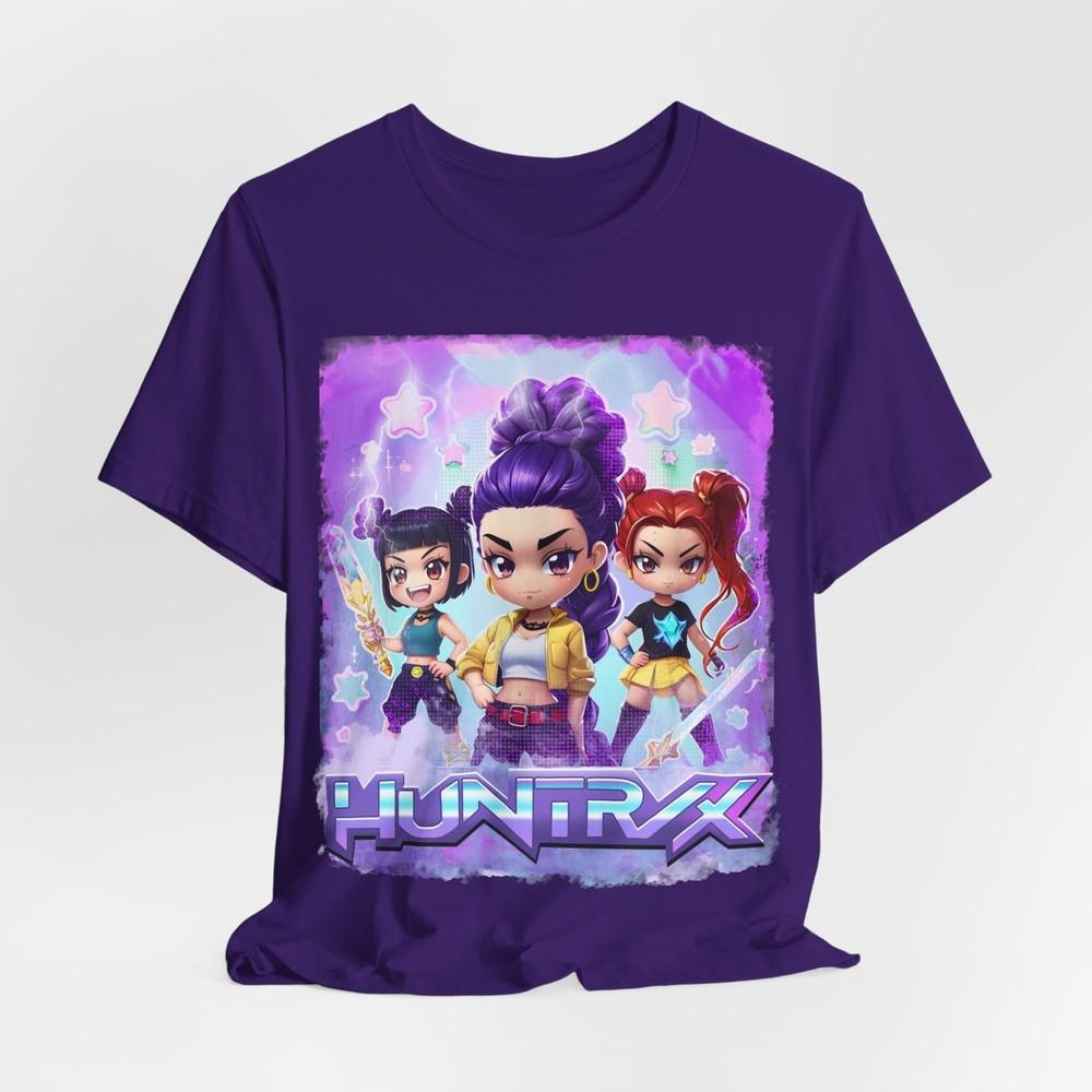 Chibi Style Huntrix Graphic Tee, Cute T-Shirt,