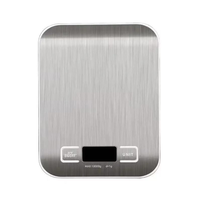 High Precision Digital Kitchen Scale 10kg x 1g - Electronic Food Weighing Scale for Baking, Cooking, Household with Tare