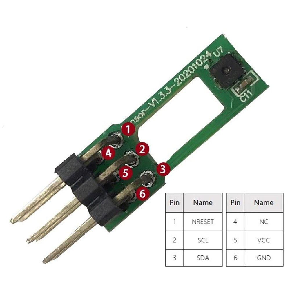 SHT31 Module Temperature Sensor I2C Communication 2.4-5.5V Humidity Sensor Low Power Consumption Fast Response Digital Sensor