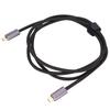 Type C Extension Cable USB3.2 100W 20Gbps 8k 60hz Male To Male Type C Adapter for   Learning