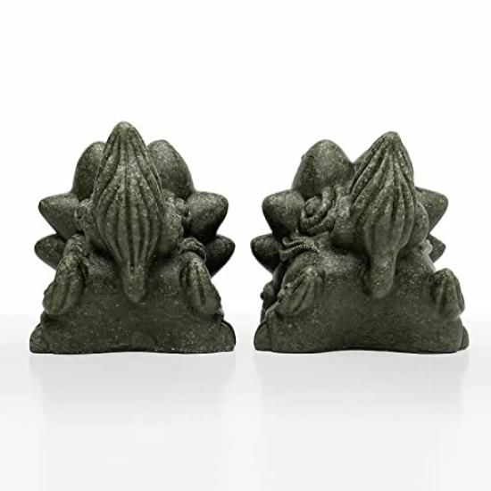Okinawa souvenir Shisa for Ganju Shisa figurine, mini, entrance, pair, (large)