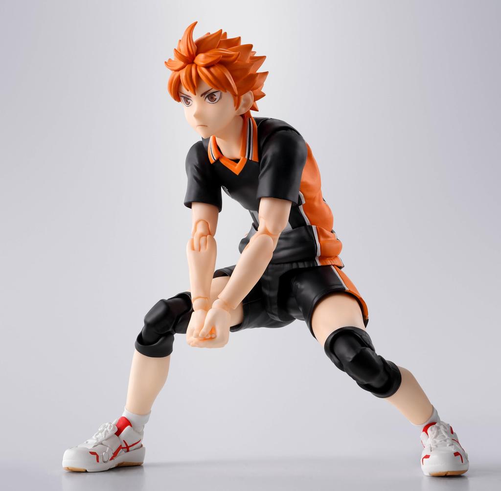 TAMASHII NATIONS Hinata approximately PVC ABS painted action figure S.H.Figuarts Haikyu!! Shoyo, 145mm, &