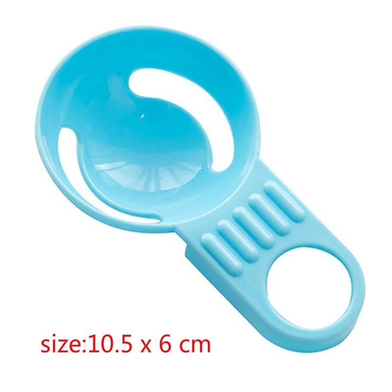 Creative Short Handle Egg White Separator Egg Processing  Distributor Kitchen Baking Tool (Random Color)