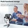 2in1 Universal Headphones Stand Wood+Aluminum Alloy Headset Hanger Gaming Handle Holder Bracket Display Shelf for PS5/PS4/XBOX