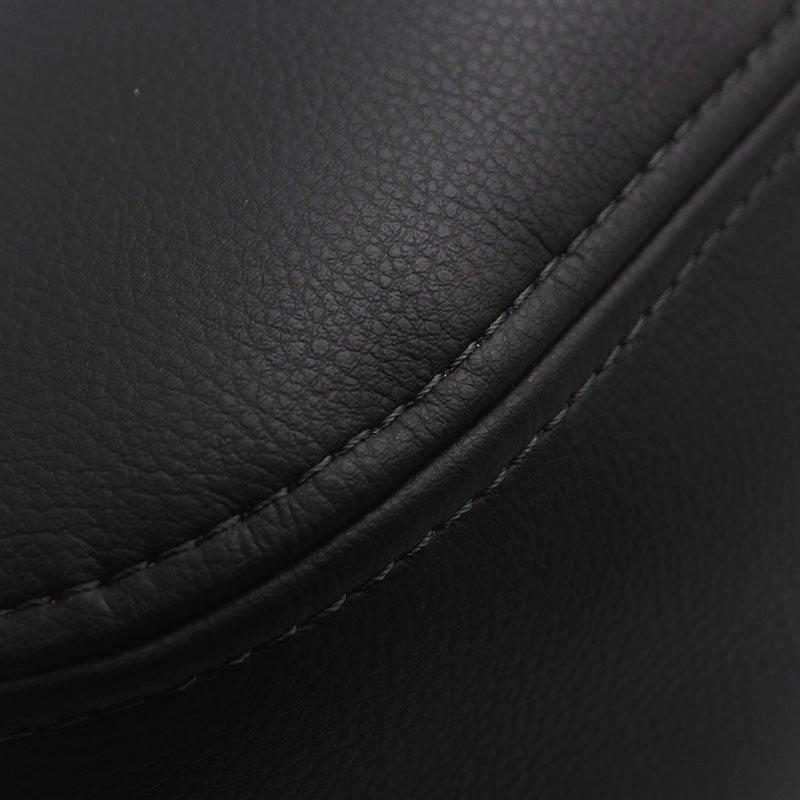 Black Microfiber Leather Car Styling Interior Center Control Armrest Box Cover Trim For Mazda CX-30 CX30
