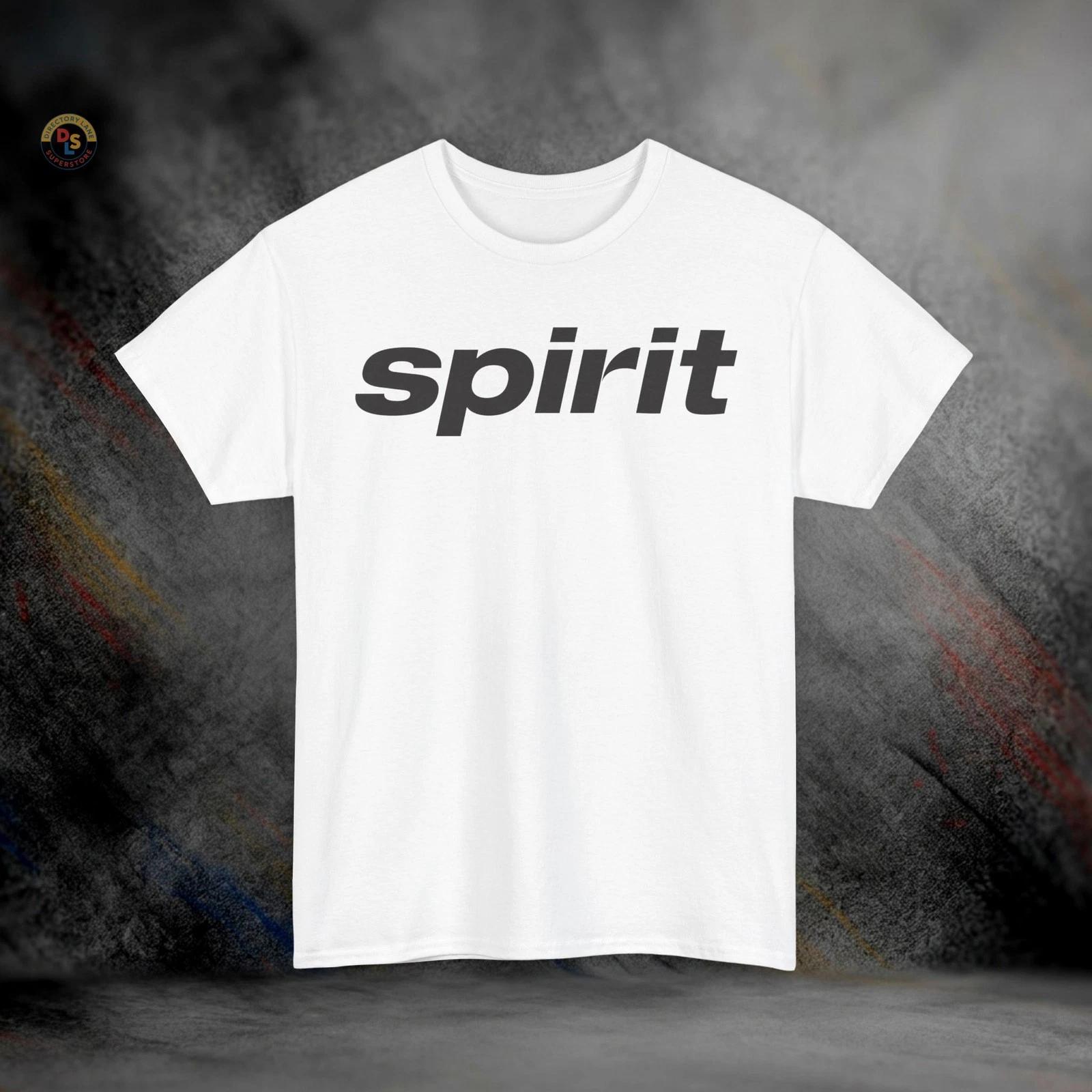 Spirit Airlines Defunct Airline T-Shirt | Heavy Cotton Tee XXL