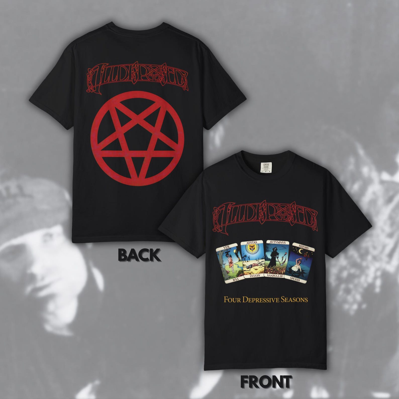 Illdisposed - Four Depressive Seasons | Size- S, M, L, XL, 2-4 XL L