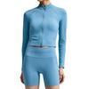 Nike Pro Long Sleeve Zip Comfort Fitness Top Women tops IO4467-486