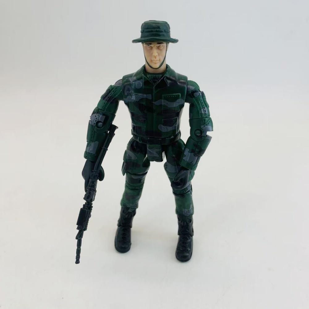 1Pcs Joint Movable 1:18 Warrior Elite Force Figure Beautiful Toys 10CM Terrorist SWAT Team Soldiers Colletion Model for Children Boys
