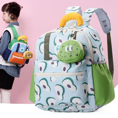 Kindergarten Schoolbag Children's Backpack Boys Large Capacity Backpack New Cute Color Matching Boys and Girls Small Schoolbag