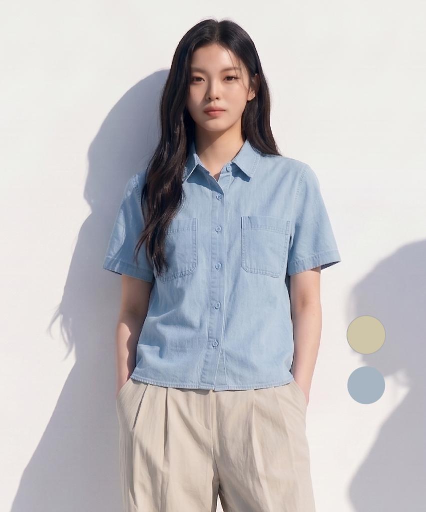 NUNC Double Pocket Basic Shirt - 2 Colors