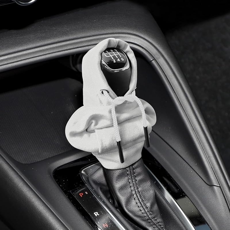 Gear Shift Hoodie, Upgraded Universal Hoodie Car Gear Shift Cover, 6.7Inch Funny Shifter Hoodie, Car Interior Accessories Car Shifter Stick Protector