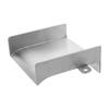 Sguscia d'acqua in acciaio inossidabile Uscita per stagno da patio 3,93x3,93x1,61 Moderno beccuccio per fontana da esterno Elemento acquatico per giardino e cortile