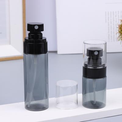 1 Adet 30Ml 60Ml 80Ml 100Ml 120Ml Şeffaf Kapaklı Sprey Şişesi İnce Sis Alt Şişeleme Seyahat Taşınabilir Küçük Kozmetik Şişesi