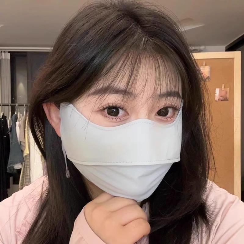 

Sunscreen Mask 2025: Women s 3D Ice-Feeing Breathable Anti-UV Face Mask for Spring & Summer