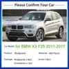 4x für BMW X3 F25 2011 2012 2013 2014 2015 2016 2017 Auto Schmutzfänger Kotflügel Spritzschutz Kotflügel Vorne Kotflügel Rad schallwand Zubehör