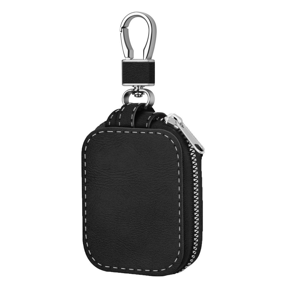 

Zipper PU Leather Leather Earphone Cover for Airpods Pro 4 3 2 1 Earphone Accessories чорний