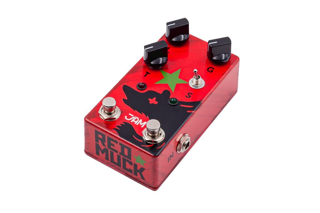 JAM Pedals Red Muck Fuzz Distortion Pedale Effetto Chitarra MK.2