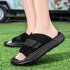 Men Slippers Soft Sandals Men's Beach Casual Shoes Outdoor Summer Platform Slides Original Male Non-slip Men Flats