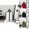 Trendy Japanese Style Fashion Crossbody Bag Stylish Small Square Purse In Green Red Black White