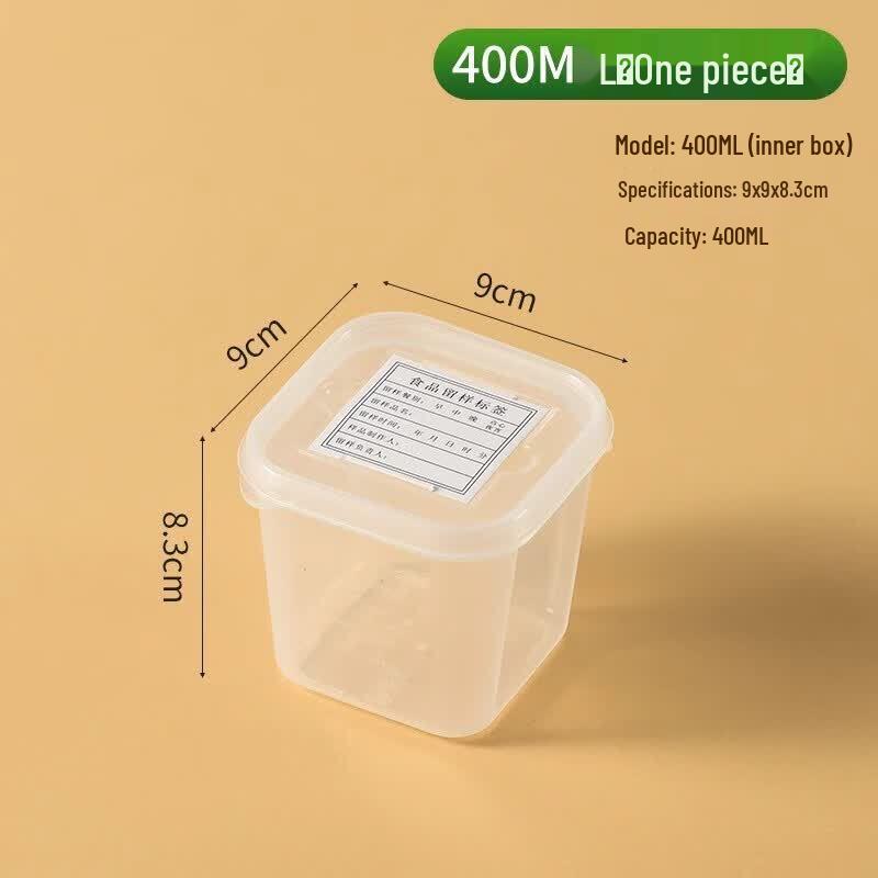 Plastic Food Sample Storage Box