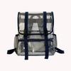 Transparent PVC Laptop Backpack Fashion School Backpack Waterproof Large Capacity See Through Solid Clear for Teenage Boys Girls