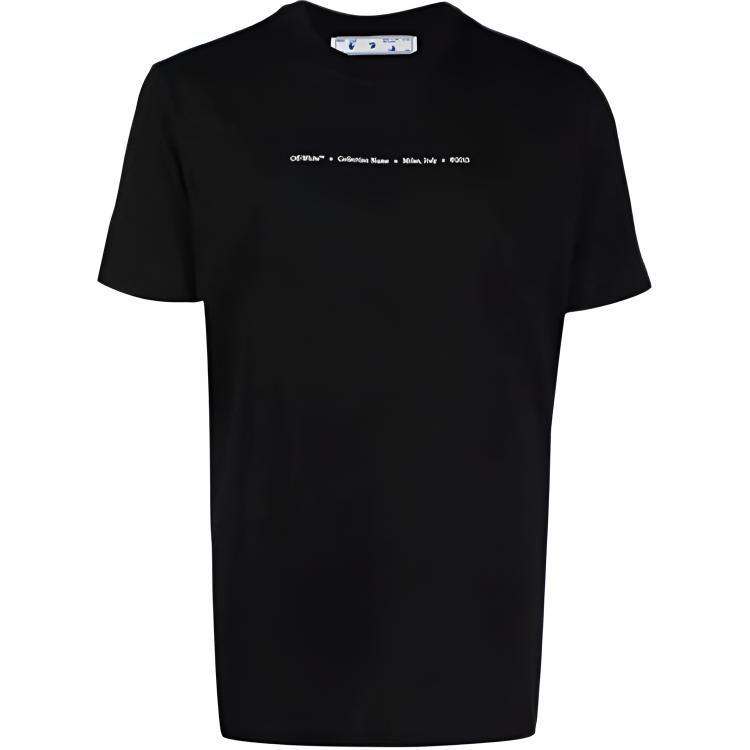 OFF WHITE Tornado Arrow Slim Fit T Shirt OMAA027F21JER0101084