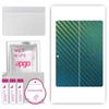 apgo Protective Skin Sticker for the Back Compatible with Microsoft Surface Go | Go 2 | Go3, Wrap Film, Foil, Vinyl - Pattern Carbon Chameleon CAKA1