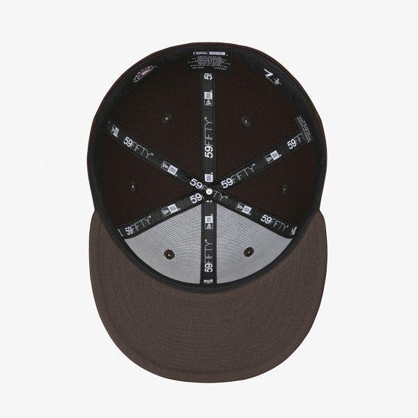 New Era Mlb La Dodgers Fitted Cap Burnt Wood 15131704