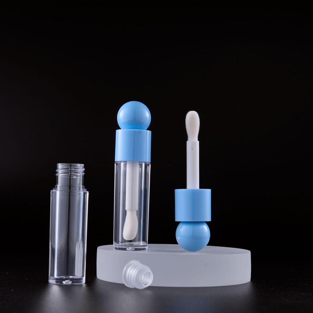 Large Brush Lip Gloss & Eyeliner Tube - Thick, Empty Container for Cross-Border Bestsellers