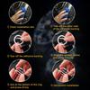 Bling Crystal Double Rhinestone Car Engine Start Decoration Ring, Sparkling Push Start Button Sticker, Key Ignition &amp; Knob Ring Decoration, Bling
