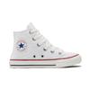 Converse Chuck Taylor All Star High Top Canvas Sneakers Embroidered White Kids Sneakers 671097C