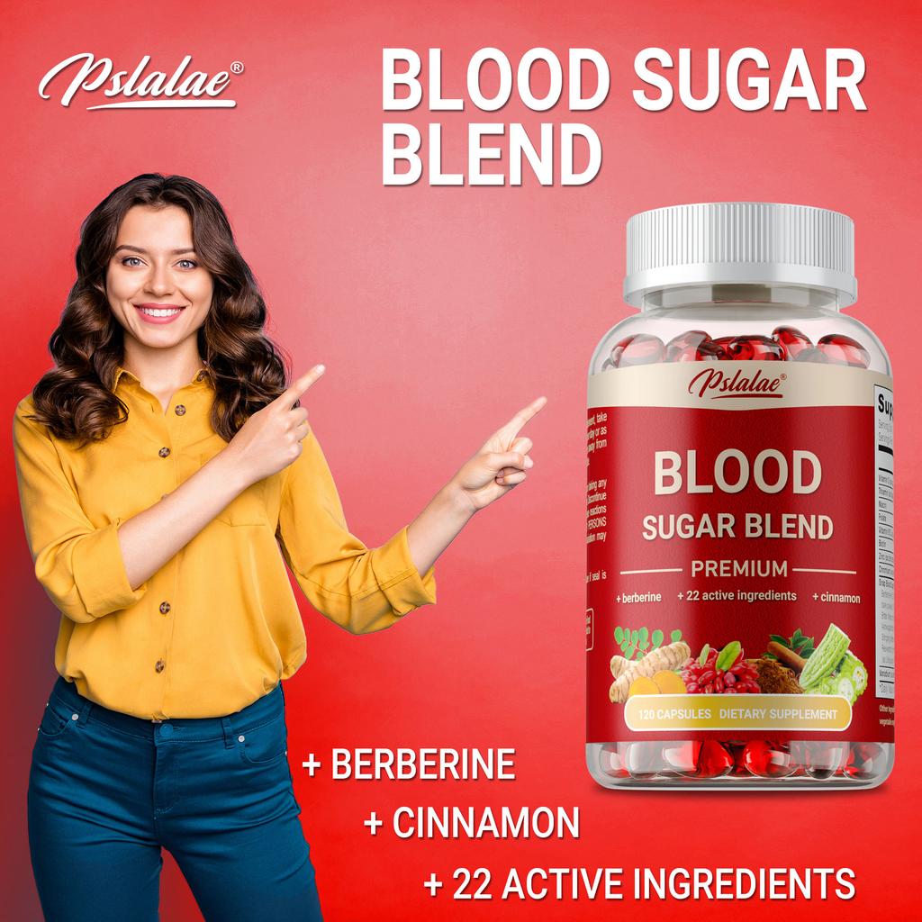 Blood Sugar Blend - with Berberine, Cinnamon, Gymnema, Alpha Lipoic Acid, CoQ10