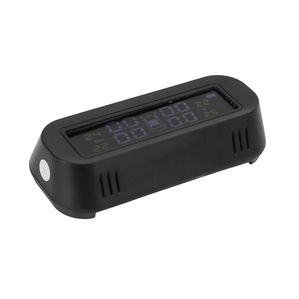 Tire Pressure Monitoring System Solar External TPMS Sensor Tyre Pressure Temperature Alarm for Cars SUVs MPVs VANs