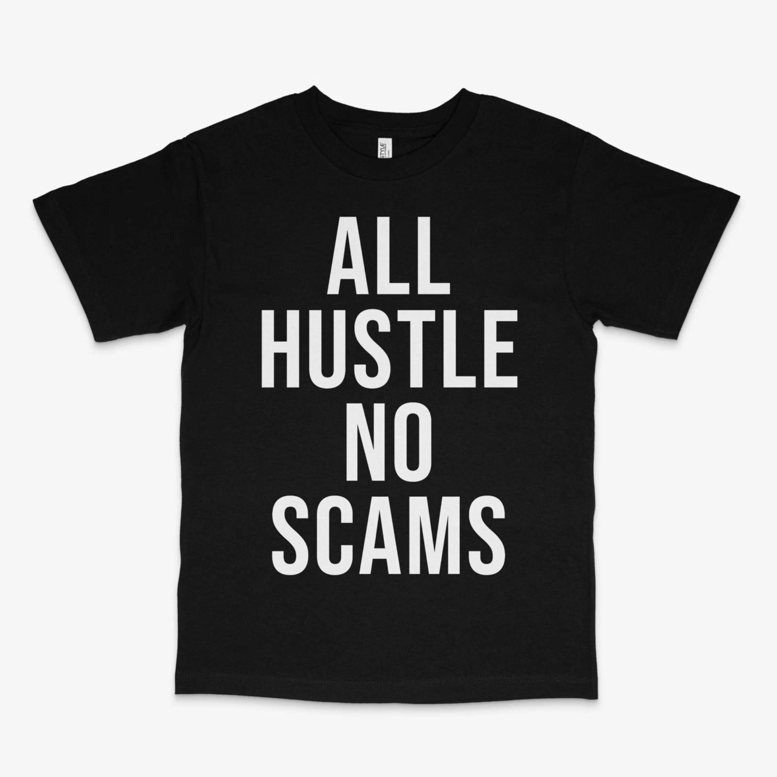 All Hustle Black Tee XXXXL