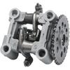 A9 Camshaft And Standard Cam And Rocker Compatible With GY6 50cc 80cc 100cc 139QMB 139QMA Compatible with And Karts(9 HOLE CAM)