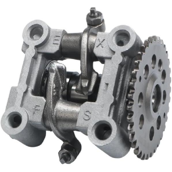 A9 Camshaft And Standard Cam And Rocker Compatible With GY6 50cc 80cc 100cc 139QMB 139QMA Compatible with And Karts(9 HOLE CAM)