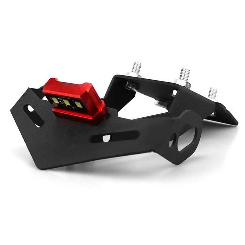 Motorcycle For Yamaha YZF R15 V3 Tail Tidy Fender Eliminator With LED Light YZF-R15 V3.0 2017-2022 License Plate Holder Bracket