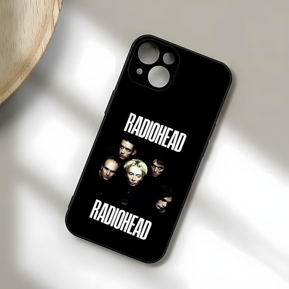 

R-Radiohead Band Phone Case For IPhone 17 Pro Max 15 Pro 16 14 Plus 12 13 Mini 11 Pro Shockproof Soft Cover iPhone14 Plus