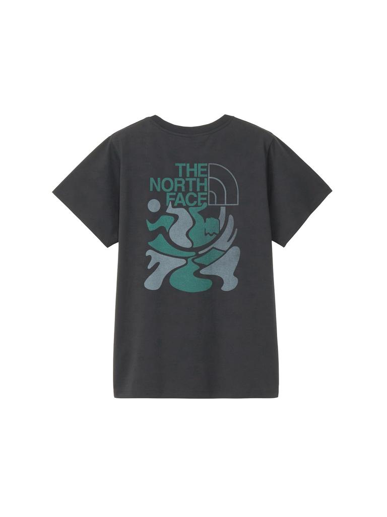 The North Face Short Sleeve ES Climbing Logo Size L T-Shirt, S/S Tee, Black,