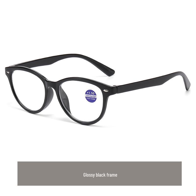Retro Anti-Blue Light HD Round Reading Glasses for Men and Women