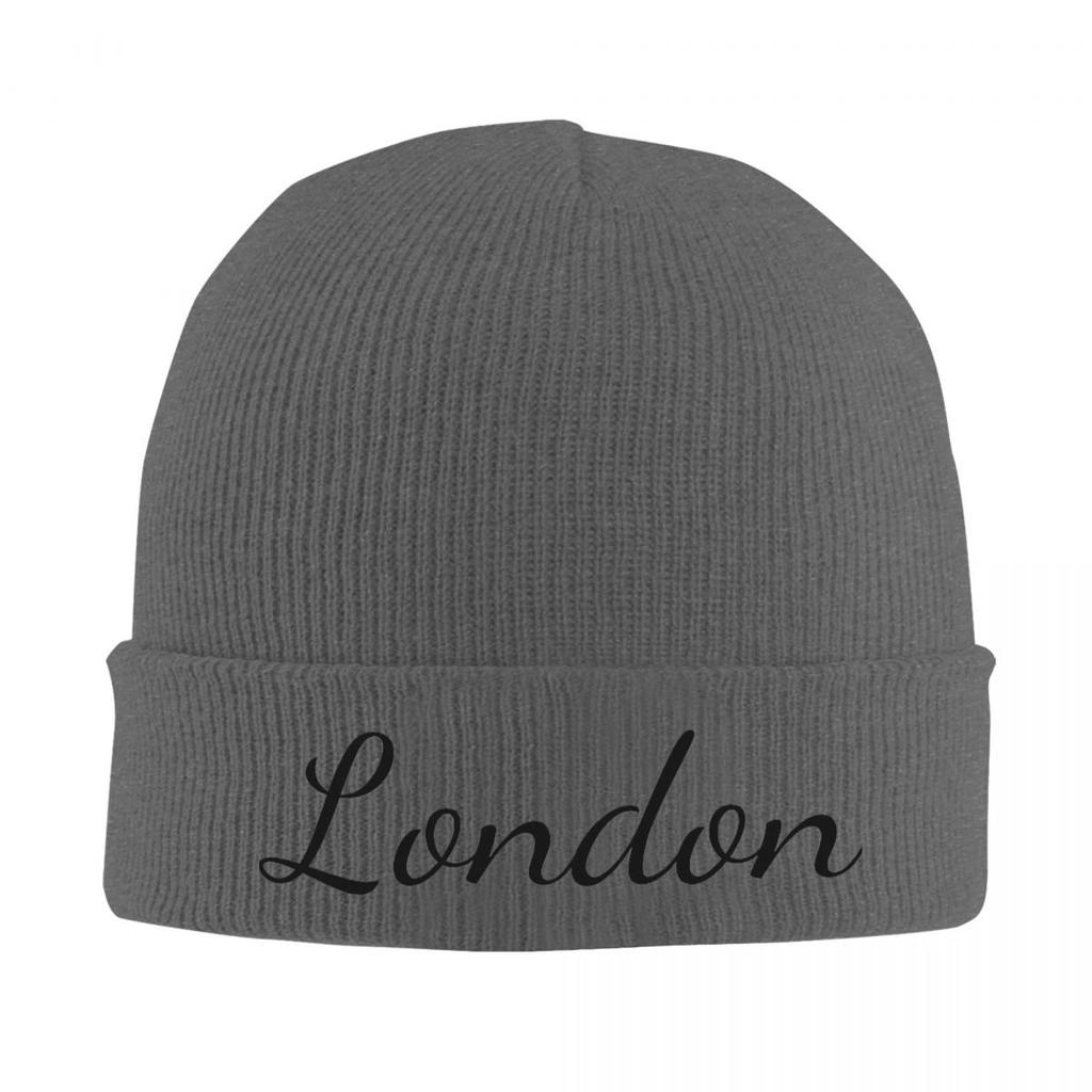 London UK England Warm Knitted Cap Fashion Bonnet Hat Autumn Winter Outdoor Beanies Hats for Unisex Adult