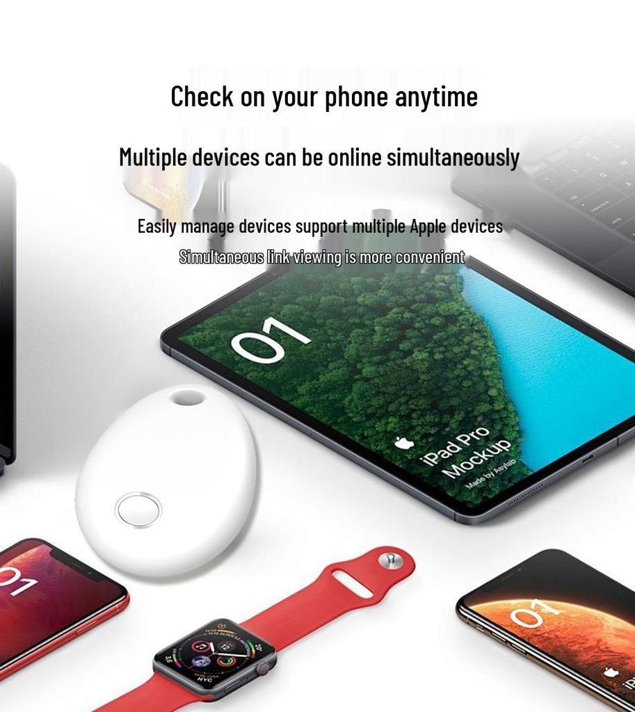Akıllı GPS Bluetooth Takip Cihazı: Çocuklar, Yaşlılar, Anahtarlar ve Evcil Hayvanlar İçin Kayıp Önleyici Cihaz