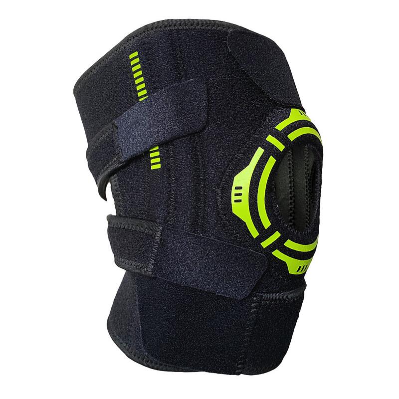 Chi Wang Sport-Kniebandage mit Silikon und Feder