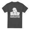 T-shirt Morons della Sposa in Bianco S-2XL, Carbone