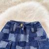 Sexy Tight Skirt Ins Plaid Short Skirt Women's Summer A-Line Skirt High Waist Denim Wrap Hip Skirt
